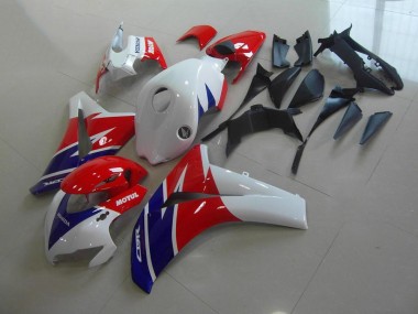 Rouge Blanc Bleu Motul Carénage Honda CBR 1000 RR 2008-2011