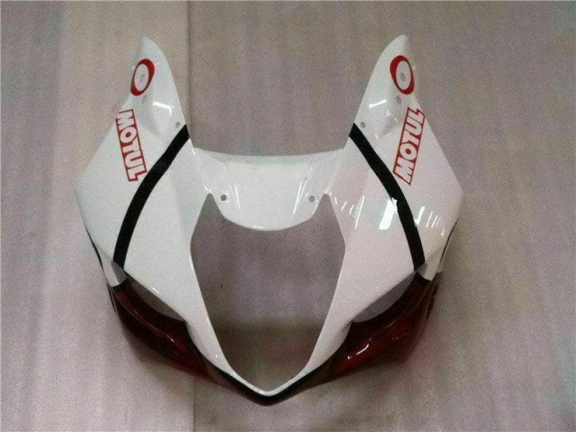 Rouge Blanc Carénage Suzuki GSXR 1000 K3 2003-2004 Rouge Blanc Carénage Suzuki GSXR 1000 K3 2003-2004