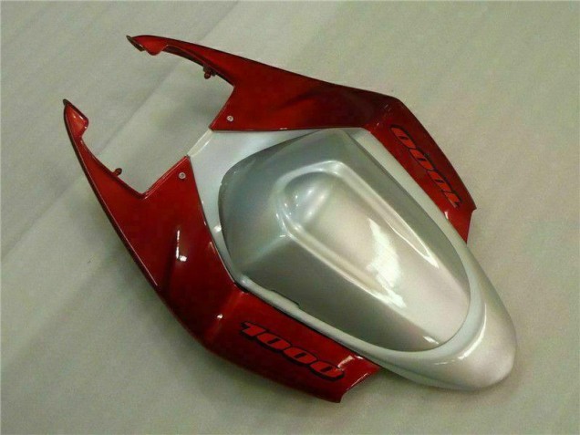 Rouge Blanc Carénage Suzuki GSXR 1000 K5 2005-2006 Rouge Blanc Carénage Suzuki GSXR 1000 K5 2005-2006