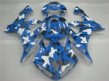 Rouge Blanc Carénage Yamaha R1 2004-2006