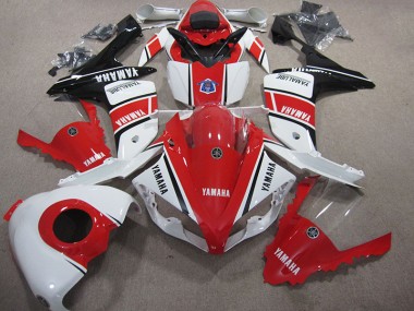 Rouge Blanc Carénage Yamaha R1 2007-2008