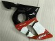Rouge Blanc Carénage Yamaha R6 1998-2002 Rouge Blanc Carénage Yamaha R6 1998-2002