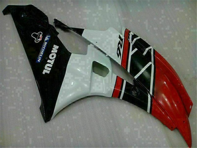 Rouge Blanc Carénage de Rechange Yamaha R6 2006-2007 Rouge Blanc Carénage de Rechange Yamaha R6 2006-2007