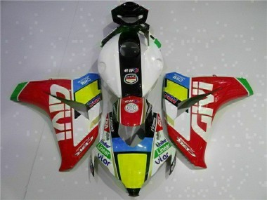 Rouge Blanc Carénages & Carrosserie Honda CBR 1000 RR 2008-2011
