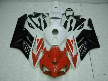 Rouge Blanc Carénages Honda CBR 1000 RR 2004-2005
