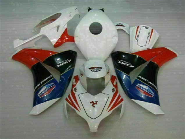 Rouge Blanc Carénages Honda CBR 1000 RR 2008-2011 Rouge Blanc Carénages Honda CBR 1000 RR 2008-2011