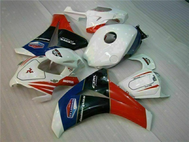 Rouge Blanc Carénages Honda CBR 1000 RR 2008-2011 Rouge Blanc Carénages Honda CBR 1000 RR 2008-2011