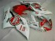 Rouge Blanc Carénages Suzuki GSXR 1000 K5 2005-2006 Rouge Blanc Carénages Suzuki GSXR 1000 K5 2005-2006