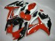 Rouge Blanc Carénages Suzuki GSXR 600 / 750 K6 2006-2007 Rouge Blanc Carénages Suzuki GSXR 600 / 750 K6 2006-2007