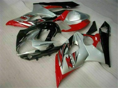 Rouge Blanc Carrosserie Suzuki GSXR 1000 K5 2005-2006