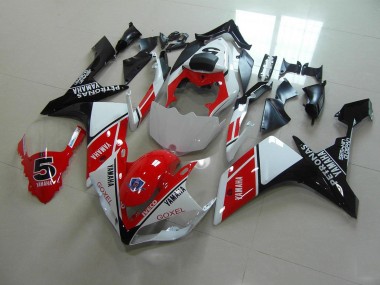 Rouge Blanc Décalque Carénage Yamaha R1 2007-2008