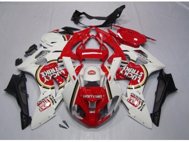 Rouge Blanc Lucky Strike Carénage BMW S1000RR 2009-2014