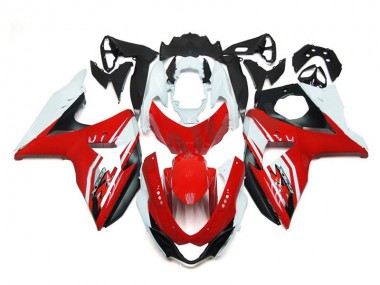 Rouge Blanc Noir Carénage Suzuki GSXR 1000 K9 2009-2016