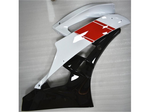 Rouge Blanc Noir Carénage Yamaha R6 2006-2007 Rouge Blanc Noir Carénage Yamaha R6 2006-2007
