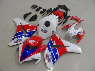 Rouge Blanc TT Legends Carénage Honda CBR 1000 RR 2008-2011