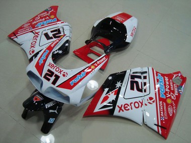Rouge Blanc Xerox 21 Carrosserie Ducati 748 916 996 996S 1993-2005