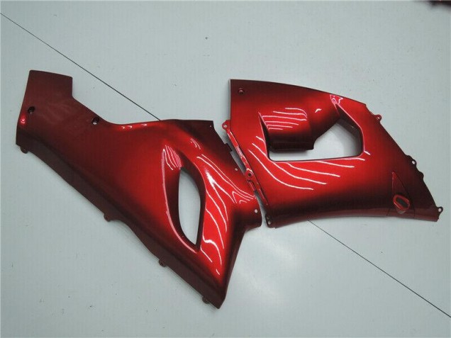 Rouge Bonbon Carénage Kawasaki ZX6R 2005-2006 Rouge Bonbon Carénage Kawasaki ZX6R 2005-2006
