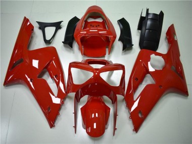 Rouge Carénage Kawasaki ZX6R 2003-2004