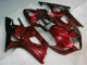 Rouge Carénage Suzuki GSXR 1000 K3 2003-2004 Rouge Carénage Suzuki GSXR 1000 K3 2003-2004