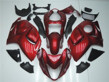 Rouge Carénage Suzuki GSXR 1300 Hayabusa 2008-2019