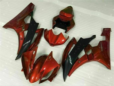 Rouge Carénage Yamaha R6 2006-2007