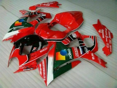 Rouge Carénages Suzuki GSXR 1000 K7 2007-2008
