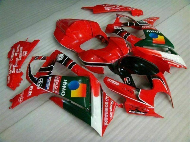 Rouge Carénages Suzuki GSXR 1000 K7 2007-2008 Rouge Carénages Suzuki GSXR 1000 K7 2007-2008