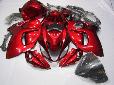Rouge Carénages Suzuki GSXR 1300 Hayabusa 2008-2019