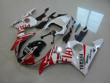 Rouge Fiat Carénage Yamaha R6 2003-2005