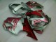 Rouge Flamme Argent Carénage Honda CBR 600 F4i 2001-2003
