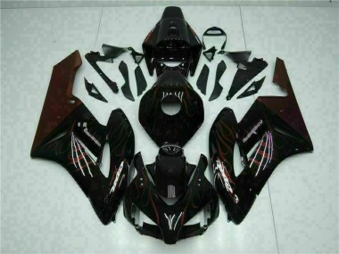 Rouge Flamme Carénage Honda CBR 1000 RR 2004-2005