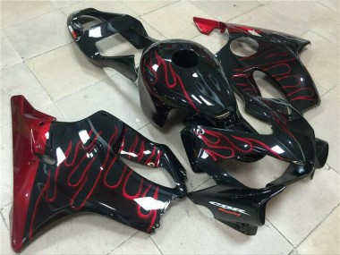 Rouge Flamme Carénage Honda CBR 600 F4i 2001-2003