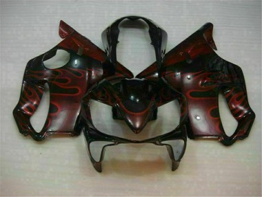 Rouge Flamme Carénage Honda CBR 600 F4i 2004-2007