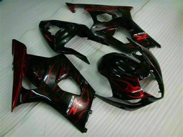 Rouge Flamme Carénage Suzuki GSXR 1000 K3 2003-2004 Rouge Flamme Carénage Suzuki GSXR 1000 K3 2003-2004