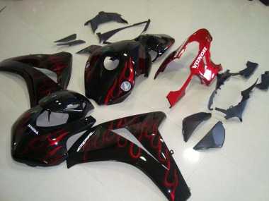 Rouge Flamme Courses Carénage Honda CBR 1000 RR 2008-2011