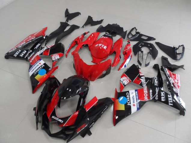 Rouge Jomo Carénage Suzuki GSXR 1000 K9 2009-2016 Rouge Jomo Carénage Suzuki GSXR 1000 K9 2009-2016