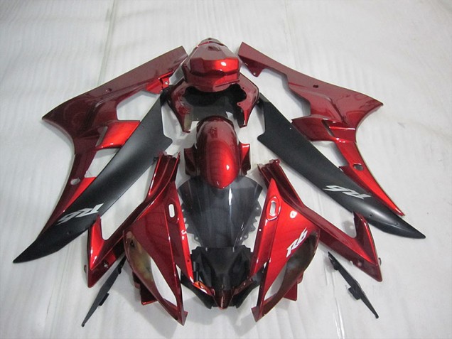 Rouge Kit Carénages Complet Yamaha R6 2006-2007 Rouge Kit Carénages Complet Yamaha R6 2006-2007