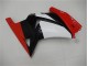 Rouge Noir Blanc Carénage Kawasaki EX250 2008-2012 Rouge Noir Blanc Carénage Kawasaki EX250 2008-2012
