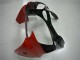 Rouge Noir Blanc Carénage Kawasaki ZX6R 2000-2002 Rouge Noir Blanc Carénage Kawasaki ZX6R 2000-2002