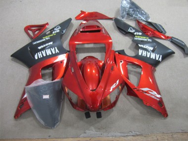 Rouge Noir Blanc Décalque Carénage Yamaha R1 1998-1999