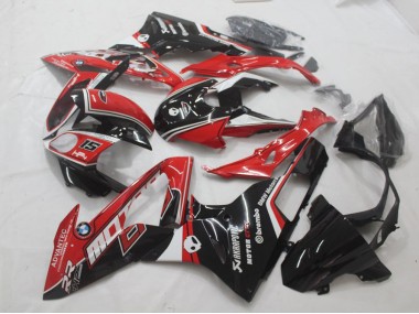 Rouge Noir Carénage BMW S1000RR 2015-2018