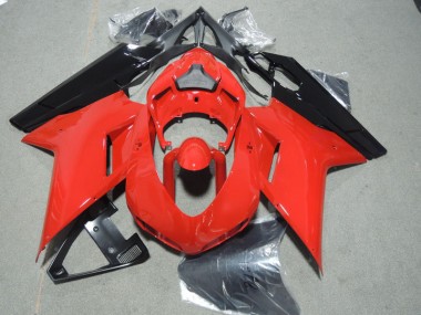 Rouge Noir Carénage Ducati 1098 2007-2014