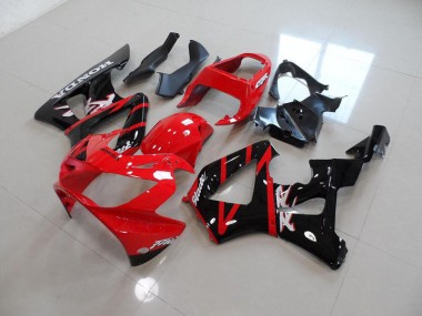 Rouge Noir Carénage Honda CBR 900 RR 929 2000-2001