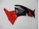 Rouge Noir Carénage Kawasaki ZX6R 2009-2012 Rouge Noir Carénage Kawasaki ZX6R 2009-2012