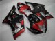 Rouge Noir Carénage Suzuki GSXR 1000 K3 2003-2004 Rouge Noir Carénage Suzuki GSXR 1000 K3 2003-2004