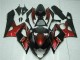 Rouge Noir Carénage Suzuki GSXR 1000 K5 2005-2006 Rouge Noir Carénage Suzuki GSXR 1000 K5 2005-2006
