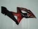 Rouge Noir Carénage Suzuki GSXR 1000 K5 2005-2006 Rouge Noir Carénage Suzuki GSXR 1000 K5 2005-2006