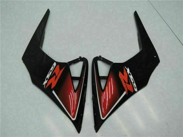 Rouge Noir Carénage Suzuki GSXR 1000 K5 2005-2006 Rouge Noir Carénage Suzuki GSXR 1000 K5 2005-2006