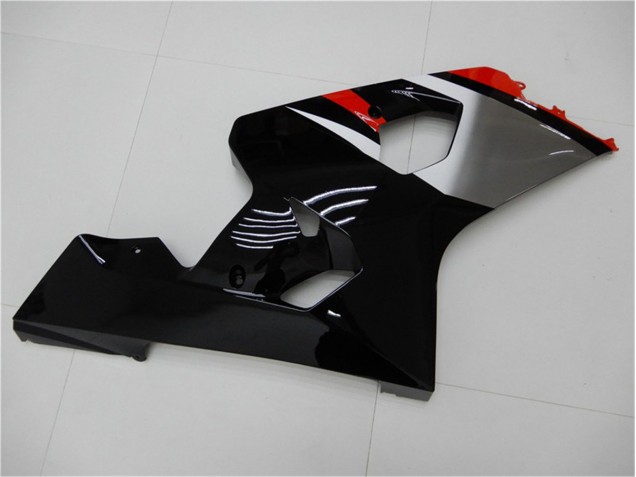 Rouge Noir Carénage Suzuki GSXR 600 / 750 K4 2004-2005 Rouge Noir Carénage Suzuki GSXR 600 / 750 K4 2004-2005