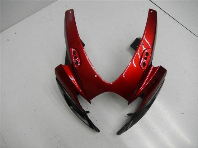 Rouge Noir Carénage Suzuki GSXR 600 / 750 K6 2006-2007 Rouge Noir Carénage Suzuki GSXR 600 / 750 K6 2006-2007